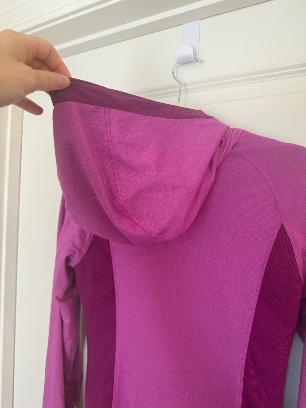 Lululemon In Flux Reversible Lightweight Hooded Zip-Front Jacket-Regal Plum - Picture 7 of 11